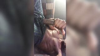 WANKING MY BBC EJACULATION ALL OVER MY FACE CONCUPISCENT AF