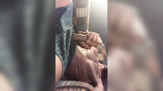 WANKING MY BBC EJACULATION ALL OVER MY FACE CONCUPISCENT AF