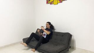 Caught with his stepmother's pictures!