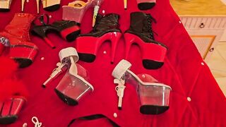 HIGH HEELS Meine Sammlung Overkneeboots, Pumps, Stilettos .. Kate Monroe