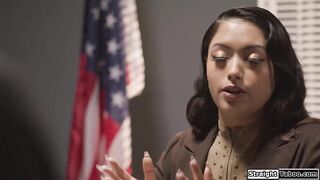 After being recognized as the unpopular gal in college Princess Emily sees black mother i'd like to fuck August Skye and her spouse offering sex for information