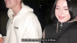 CUM IN THROAT AFTER A WALK IS WHAT THIS BABE CAN'T LIVE OUT OF