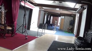 Lady Sonia Large Nipps on Show