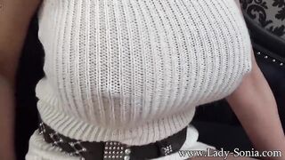 Lady Sonia Large Nipps on Show