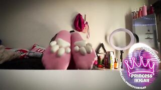 Lightskin Black Teases U With Light Butt Worship, Feet, And Sock Play