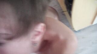 Spunk flow of my boyfriend - POV