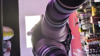 mother I'd like to fuck Upskirt Working