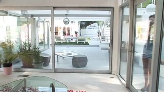 Sexy flawless youthful doxy hardly screwed