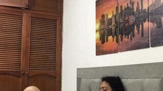 My stepsister masturbates and makes a hawt movie.