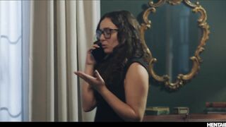 Leana Lovings Monster Screwed - Cute Nerdy Beauty Gets Her Snatch Wrecked by Biffy Comics Comics Monster