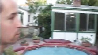 Large melons hot mother i'd like to fuck banging in the garden