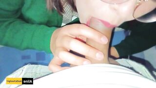 LA GÜERITA PUTONA DE LA SECUNDARIA ME LA CHUPA DESPUES DE CLASES