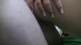 Youthful doxy gets from behind screwed in a garden