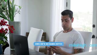 Teen Sitter Seduces Her Divorced Client For Some Work Joy