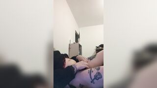 I lock up my patetic swatter's penis