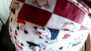 Красотка Любит Мой Член - Полная Жопа Спермы - Сперма на Трусиках - TabooRoom