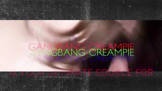 GangbangCreampie - Angelina Moon Returns To Get Group-fucked & Creampied