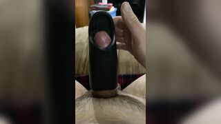 Playing with my toy ending in massive climax