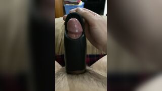 Playing with my toy ending in massive climax