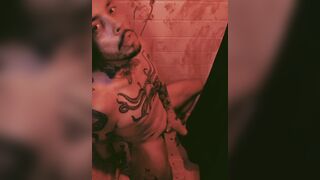 Spooky Shower Masturbation