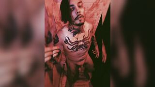 Spooky Shower Masturbation