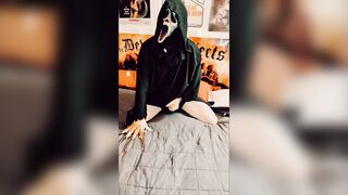 Ghostface Masturbating