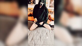 Ghostface Masturbating