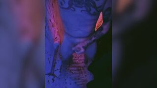 Moody Shower Masturbation