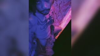 Moody Shower Masturbation