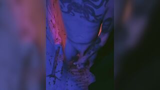 Moody Shower Masturbation