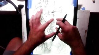 The Joker Teaching the Ropes to His Protege ? Drawing Timelapse