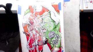 The Joker Teaching the Ropes to His Protege ? Drawing Timelapse