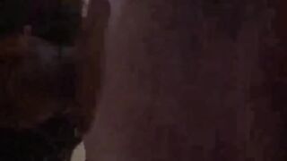 Large Tit Black Lightskin Swings Melons In SLOWMO