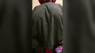 CHUBBY TIT CURVY big beautiful woman ALL NATURAL BLACK BITCH DISROBE TEASE FLASH BREASTS TITTY DROP BOOTY SHAKING SNEAKY FT