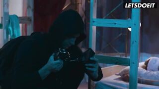 Thief Gets Surprised with Anal Trio - CONCUPISCENT HOSTEL