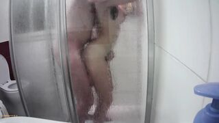 Flawless lalin girl mother i'd like to fuck drilled hard in the shower. Mouth snatch and anal