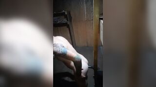 Restrained to a post, alone in a cabin in the woods. Butt screwed. My superlatively good dream so far