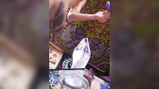 Lascivious Tattooed Onlyfans mother I'd like to fuck @nephilaaranea POV Riding Her Fister Toy