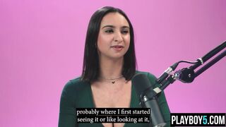 Large natural tits Colombian teen fingers her vagina until this babe cums