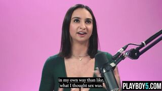 Large natural tits Colombian teen fingers her vagina until this babe cums