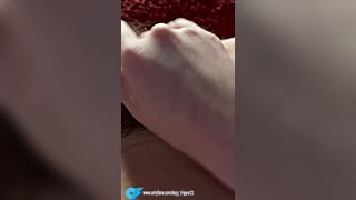 Lustful mother I'd like to fuck lastly has time to finger herself to climax. Flawless curly twat