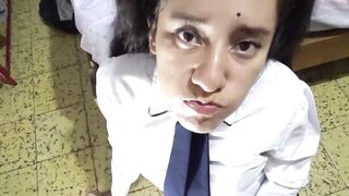 POV SLOPPY SCREW THORAT CUMSLUT PLAYCUM GARGLING AND CUM BUBBLES