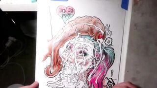 "High Brow Art" Hawt cum catcher turned into a true masterpiece. Music by: CeehDeeh