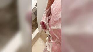 Soapy shower solo