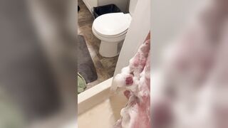 Soapy shower solo