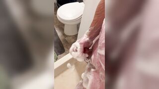 Soapy shower solo