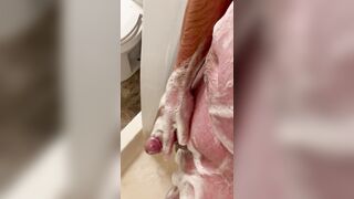 Soapy shower solo