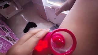 Cuties masturbate and smack their fluids