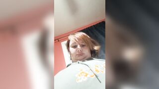 See me suck my giant tit