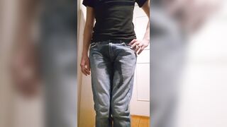 panties pissing once more
